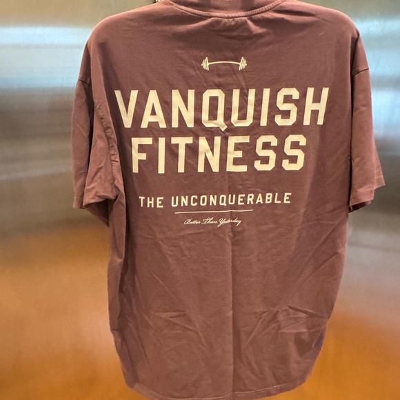 Men's Vanquish Mauve T-Shirt - Picture 4 of 7